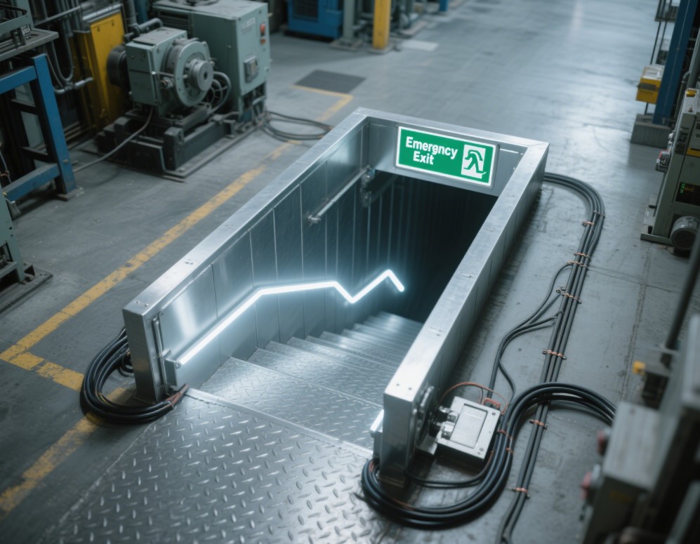 Self-Illuminating Aluminum Channels for Emergency Exit Signage Systems