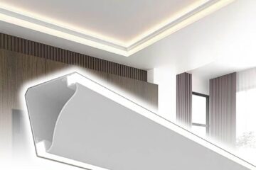 Light-Diffusing Aluminum Composite Channels for Holographic Signage Effects