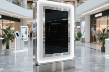 Touch-Sensitive Aluminum Lightbox Frames for Interactive Digital Signage Displays